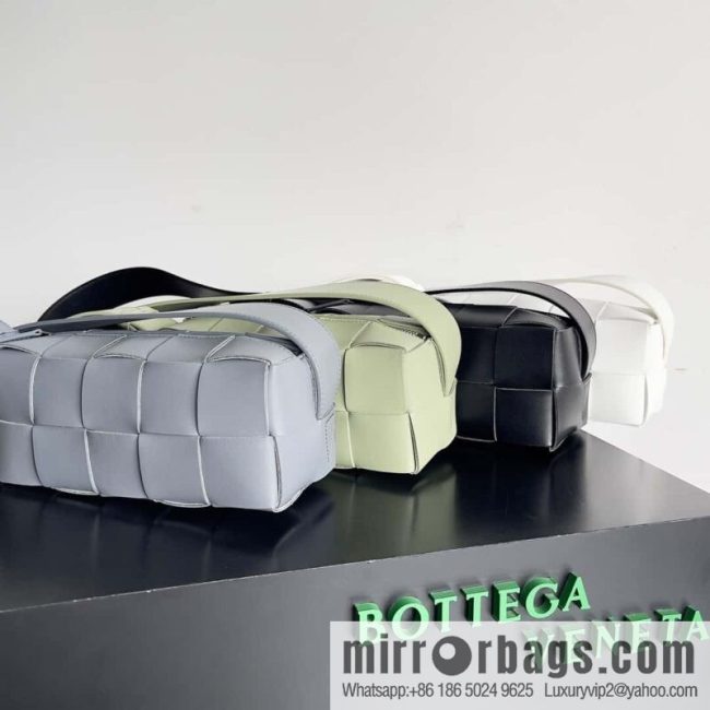 B Unisex same BRICK CASSETTE long shoulder strap series crossbody bag shoulder backpack model; 729251 white - Image 2
