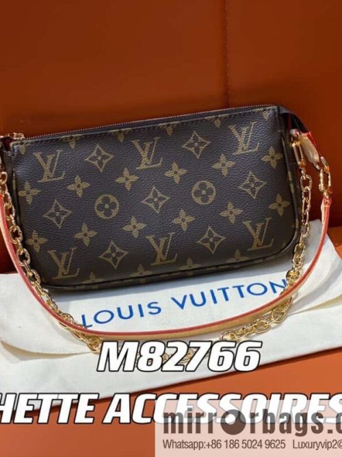 [Original single boutique] M82766 monogram new version, mahjong bag series POCHETTE ACCESSOIRES handbag