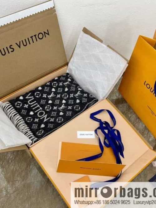 LV Louis Vuitton 100% cashmere scarf Mp2907