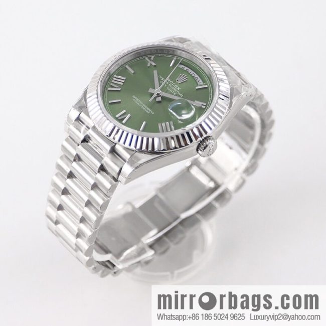 TWS new product, double calendar Rolex week log type, size 40Mm with 2836 automatic mechanical watch - Image 6