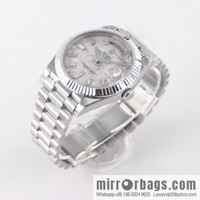 TWS new product, double calendar Rolex week log type, size 40Mm with 2836 automatic mechanical watch - Image 12
