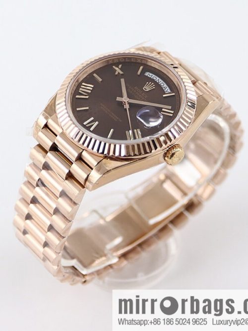 TWS new product, double calendar Rolex week log type, size 40Mm with 2836 automatic mechanical watch