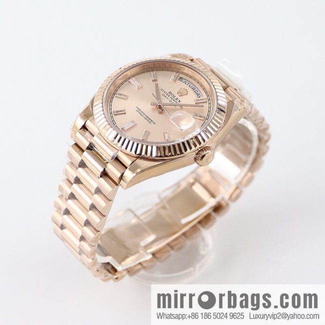 TWS new product, double calendar Rolex week log type, size 40Mm with 2836 automatic mechanical watch - Image 2