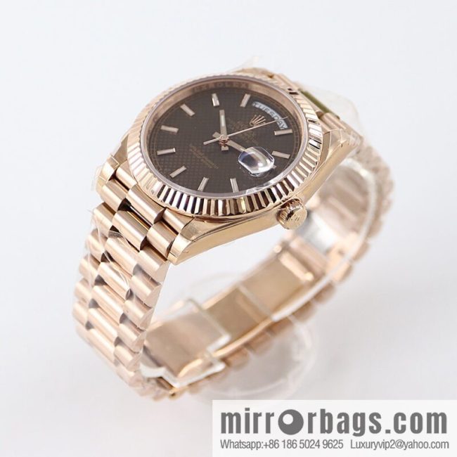 TWS new product, double calendar Rolex week log type, size 40Mm with 2836 automatic mechanical watch - Image 5