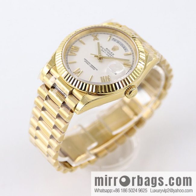 TWS new product, double calendar Rolex week log type, size 40Mm with 2836 automatic mechanical watch - Image 3