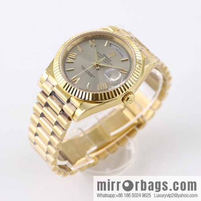 TWS new product, double calendar Rolex week log type, size 40Mm with 2836 automatic mechanical watch - Image 5