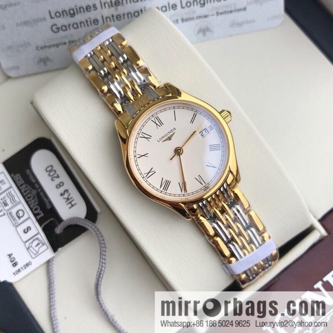 Longines Luya Series - Casual Fashion Couple Ladies Quartz Watch Men\'s 39mm, Women\'s 24mm - Image 2