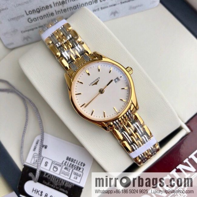 Longines Luya Series - Casual Fashion Couple Ladies Quartz Watch Men\'s 39mm, Women\'s 24mm - Image 2