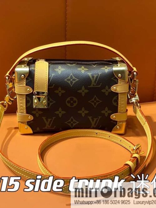 [Original order boutique] M46815 monogram mini soft box series side trunk mini handbag M46358 mini monogram