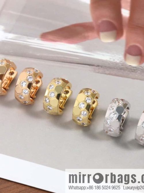 ☀️CHAUMET BEE MY LOVE Love Nest Series Honeycomb Earrings ☀️