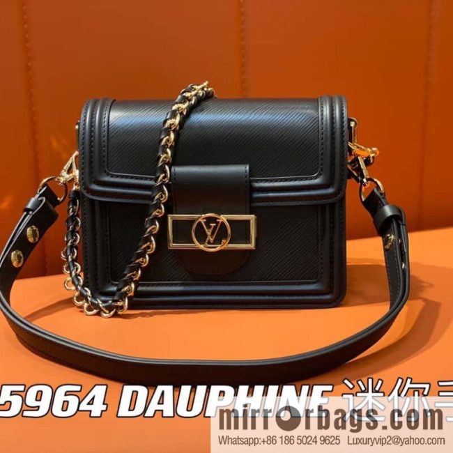 [Original order boutique] M55964 black epi Daphne series DAUPHINE mini handbag M23559 M23358