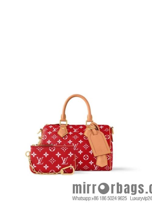 [Original order boutique] M24425 red SPEEDY P9 BANDOULIZRE25 handbag