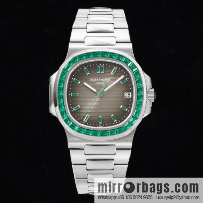 Patek Philippe Nautilus 5711 Diamond Limited Edition Series Cal.324 Movement Watch - Image 3