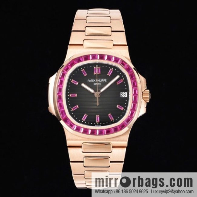 Patek Philippe Nautilus 5711 Diamond Limited Edition Series Cal.324 Movement Watch - Image 5