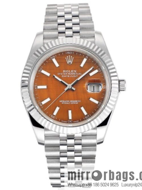 F8 new 🌈 Rolex 41 log natural gemstone plate custom series 3235 integrated movement five watches