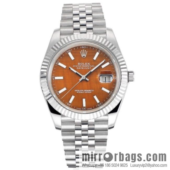 F8 new 🌈 Rolex 41 log natural gemstone plate custom series 3235 integrated movement five watches
