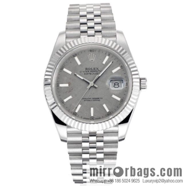 F8 new 🌈 Rolex 41 log natural gemstone plate custom series 3235 integrated movement five watches - Image 3