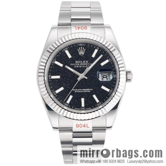 F8 new 🌈 Rolex 41 log natural gemstone plate custom series original size 41mm3235 integrated movement three watches - Image 2