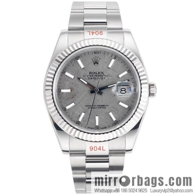 F8 new 🌈 Rolex 41 log natural gemstone plate custom series original size 41mm3235 integrated movement three watches - Image 3