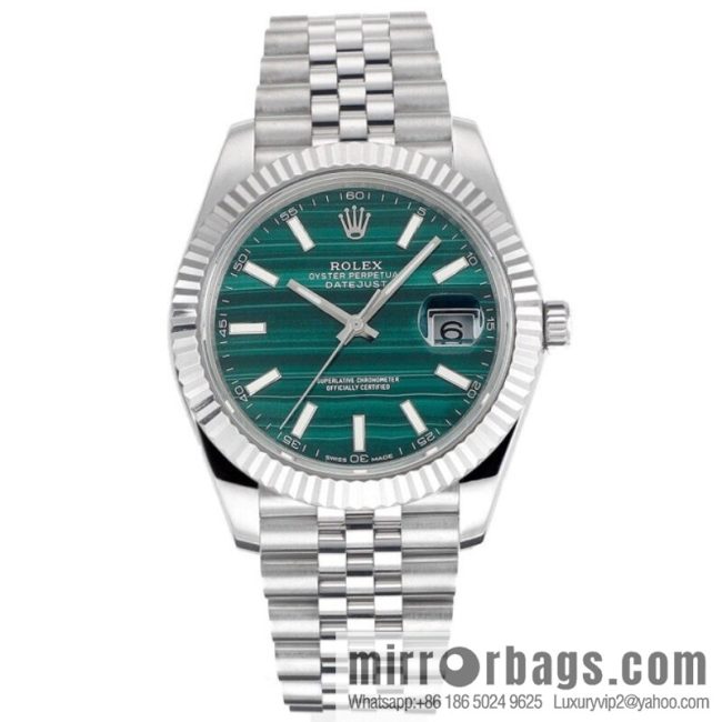 F8 new 🌈 Rolex 41 log natural gemstone plate custom series 3235 integrated movement five watches - Image 4