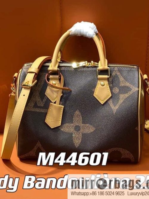 [Original order boutique] M44601 monogram yellow leather speedy pillow bag series SPEEDY BANDOULIZRE 25 handbag