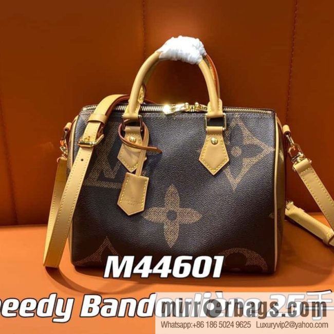 [Original order boutique] M44601 monogram yellow leather speedy pillow bag series SPEEDY BANDOULIZRE 25 handbag