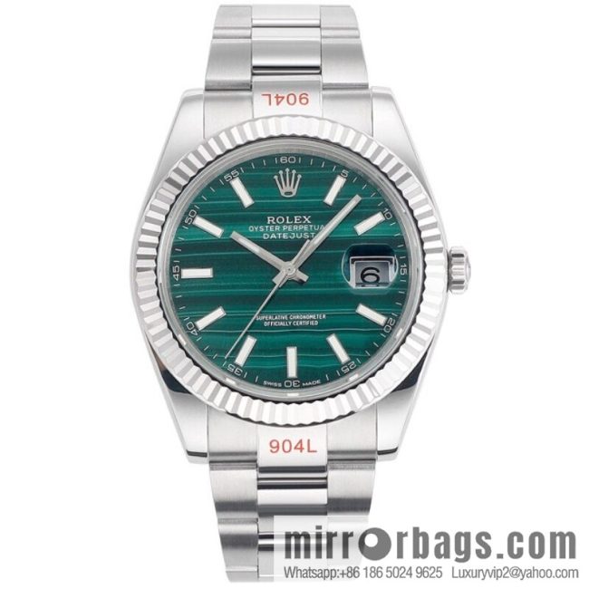 F8 new 🌈 Rolex 41 log natural gemstone plate custom series original size 41mm3235 integrated movement three watches - Image 4