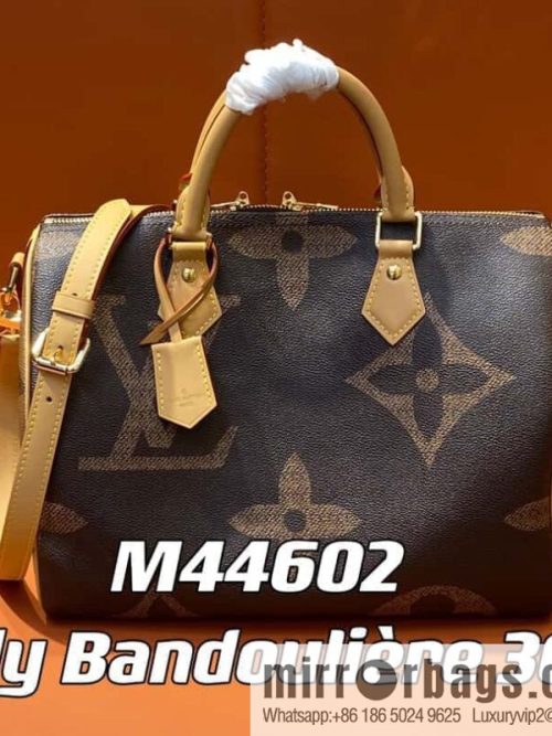 [Original single boutique] M46602 monogram yellow leather speedy pillow bag series speedy Bandoulière 30 handbag