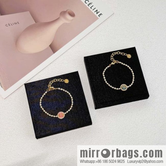 New ☑️ DIOR Dior oil CD pearl bracelet