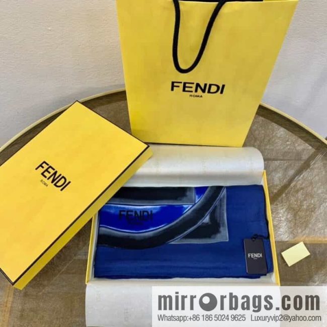 Fendi 100% imported silk scarf - Image 2