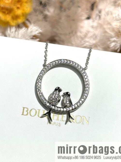 ☀New BOUCHERON/Boucheron Animal Series Flying Swallow Necklace  ☀