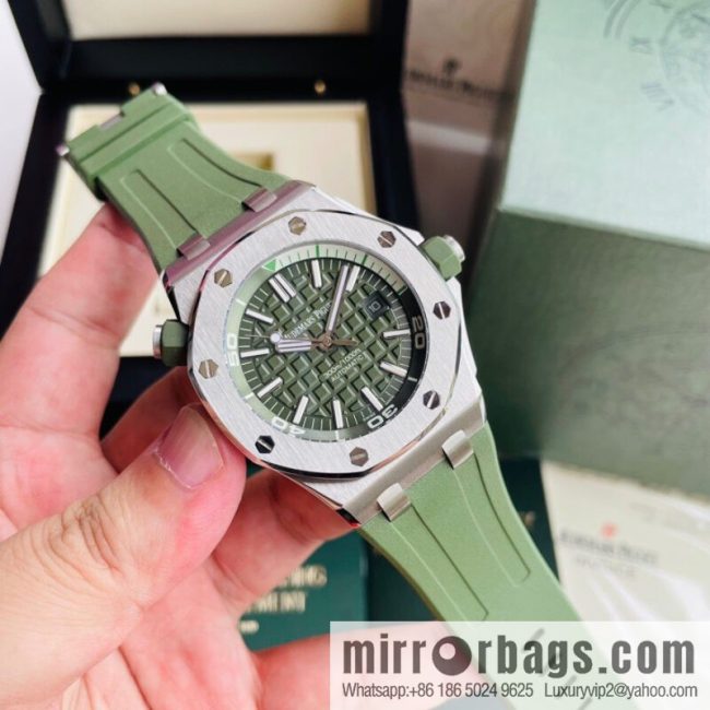 🅰️🅿️Audemars Piguet 🐻 Audemars Piguet 15710ST. OO. A002CA.01 Royal Oak Offshore, Men\'s Mechanical Watch - Image 9