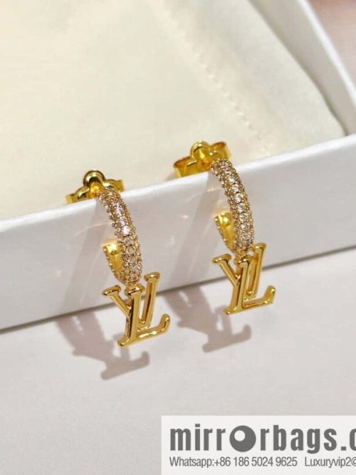 ❗️New ❗️ M01732 ☀ Louis Vuitton LV ICONIC stud earrings ☀