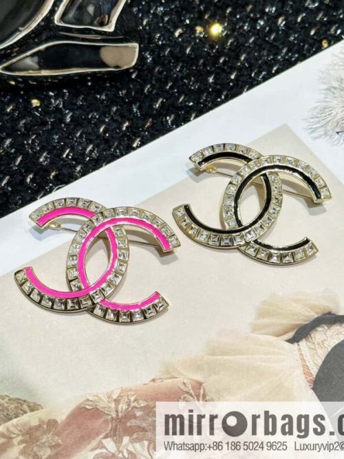 ☀️New ☑️ Chanel Double C Drip Diamond Brooch
