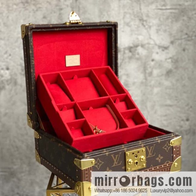 M20040 red, jewelry box, box series COFFRET JOAILLERIE jewelry box