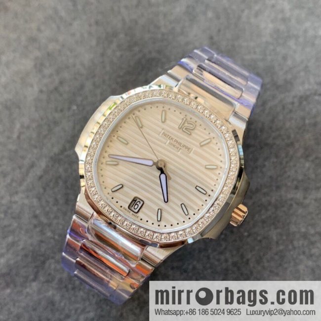 Patek Philippe Sports Elegance Series Nautilus Women\'s 7118 Model 1. New Customized Edition Cal.324SC Integrated Self-winding Movement - Image 3
