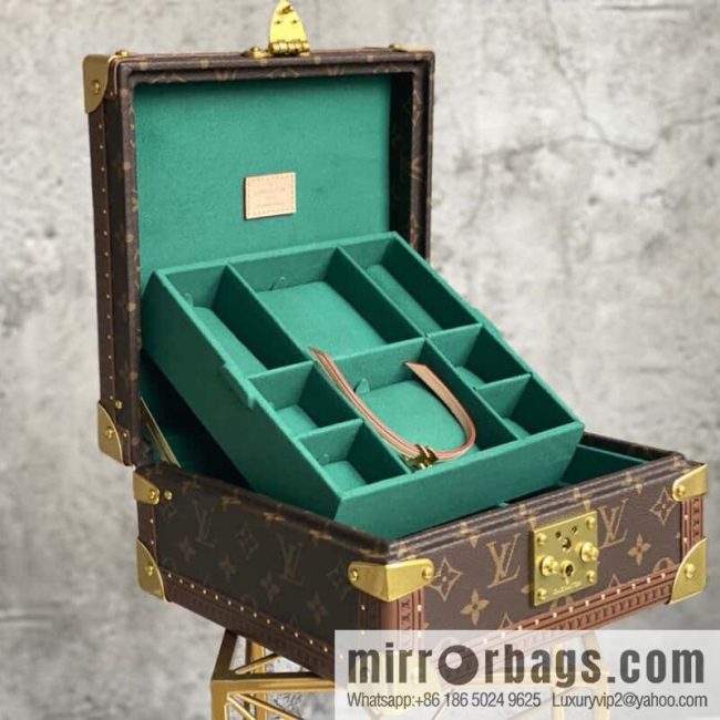 M20040 green, jewelry box, box series COFFRET JOAILLERIE jewelry box