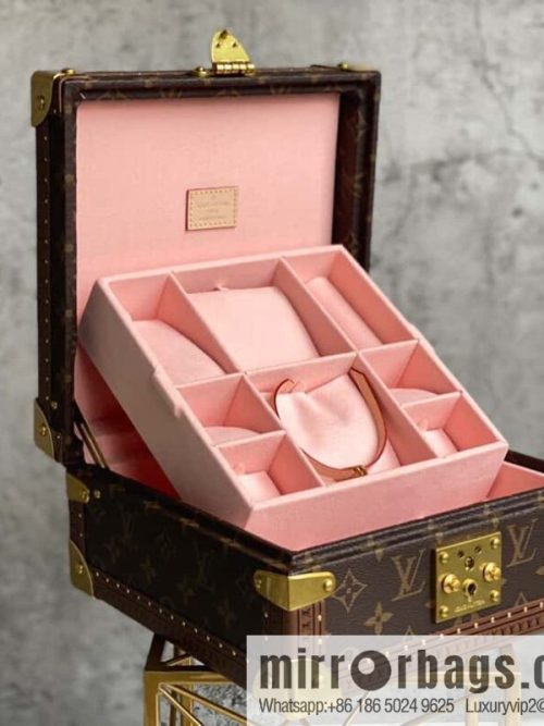 M20040 pink jewelry box, box series COFFRET JOAILLERIE jewelry box