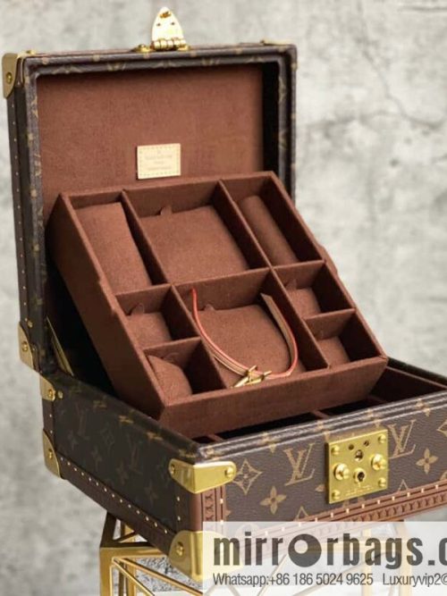M20040 brown, jewelry box, box series COFFRET JOAILLERIE jewelry box