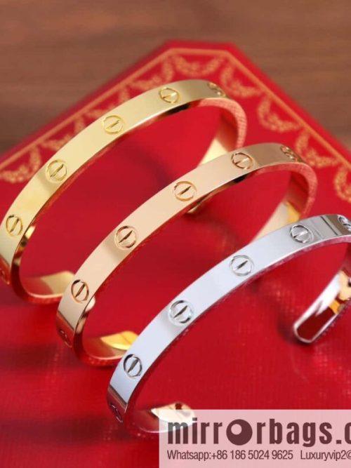 ☀️Cartier LOVE series open smooth bracelet