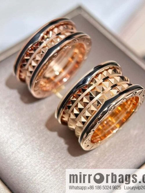 ❗CNC version ❗ ☀ BVLGARI new willow nail thread ring ☀️