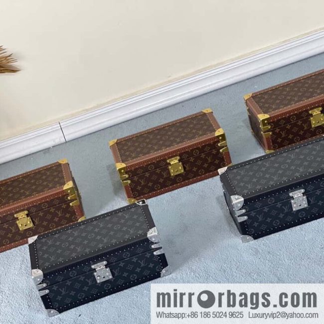 M20209 Black Flower Ash, Multifunctional Storage Box MCoffret Accessoires Hard Box - Image 2