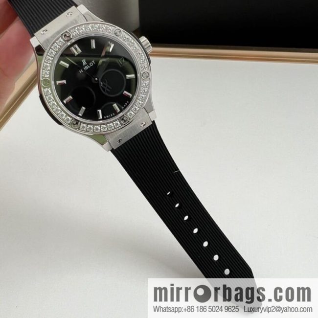 Hublot HUBLOT newly upgraded, Hengbao Swiss imported quartz movement women\'s watch - Image 5