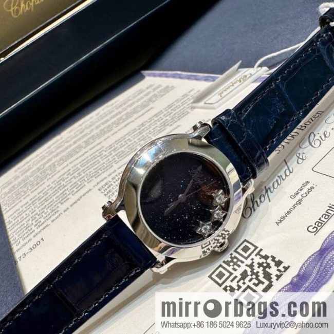 Chopard 150th Anniversary Limited Edition HAPPYDIAMONDS Happy Diamond Series Original ETA955.112 Movement Watch