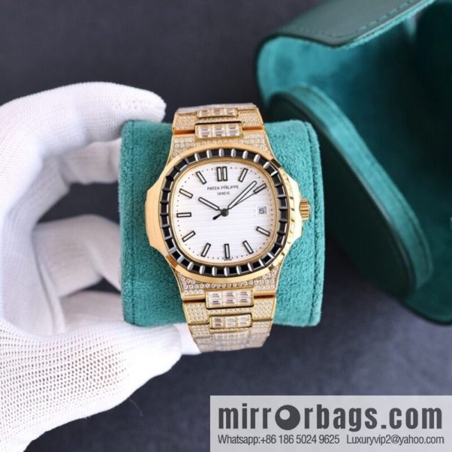 PP Patek. Philippe Nautilus Gypsy Edition New Customized Original 324 Movement Watch - Image 2