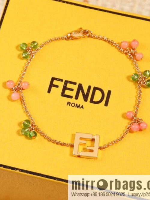 ☀New Fendi Fendi Double F Pearl Bracelet ☀