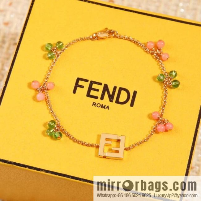 ☀New Fendi Fendi Double F Pearl Bracelet ☀