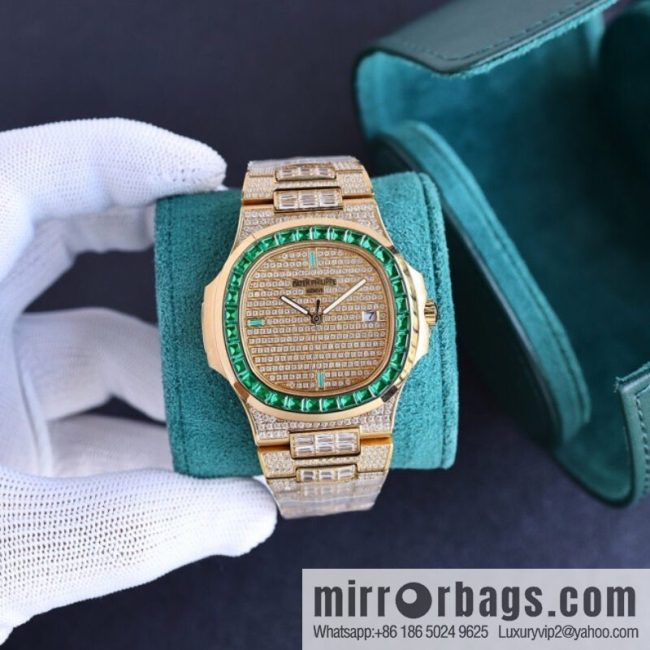 PP Patek. Philippe Nautilus Gypsy Edition New Customized Original 324 Movement Watch - Image 4