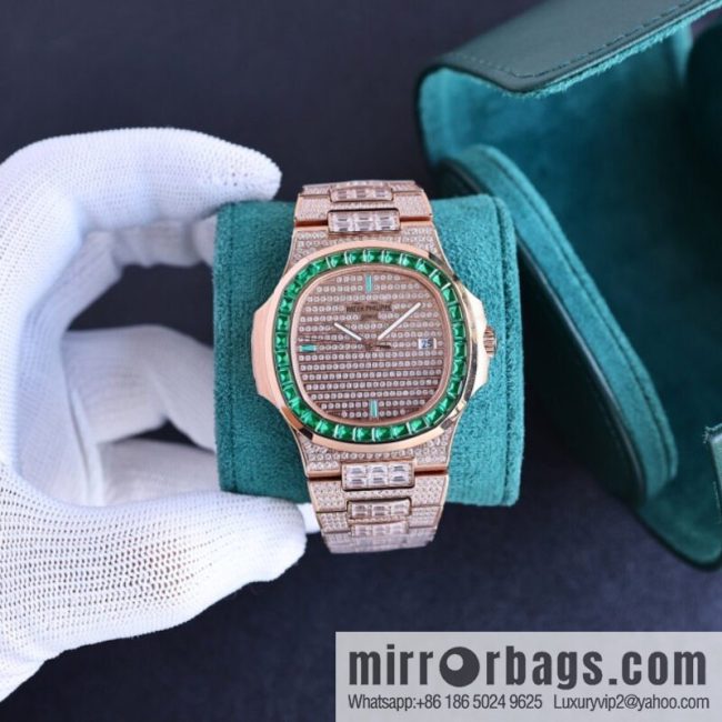 PP Patek. Philippe Nautilus Gypsy Edition New Customized Original 324 Movement Watch - Image 13