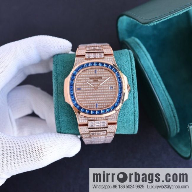 PP Patek. Philippe Nautilus Gypsy Edition New Customized Original 324 Movement Watch - Image 12